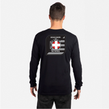 SKI PATROL UNISEX L/S TEE SHIRT
