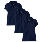 INNOVATE YOUTH GIRLS 3-PACK BASIC POLO