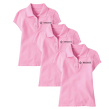 INNOVATE YOUTH GIRLS 3-PACK BASIC POLO