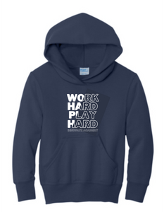 INNOVATE YOUTH WORK HARD PLAY HARD HOODIE