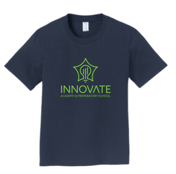 INNOVATE YOUTH FRONT LOGO T-SHIRT