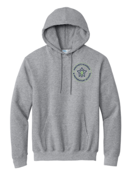 INNOVATE ADULT 2-COLOR CIRCLE LOGO HOODIE