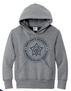 INNOVATE YOUTH CIRCLE FRONT HOODIE