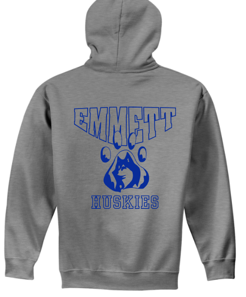 EMMETT PAW BACK PRINT LOGO HOODIE