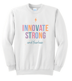 INNOVATE YOUTH STRONG CREWNECK SWEATSHIRT