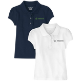 INNOVATE YOUTH GIRLS 2-PACK RUFFLE POLO