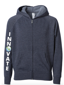 INNOVATE YOUTH CLASSIC ZIP HOODIE